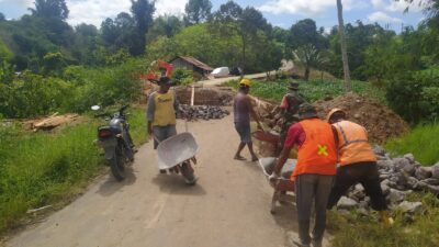 Jembatan Beton di Desa Tanjung Beringin Resmi Rampung, Kodim 0205/TK Wujudkan Akses yang Lebih Baik